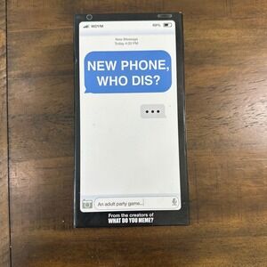 New Phone Who Dis? Adult Party Game What Do You Meme NPWD414WM Core Game